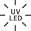 Photocatalyst UV LED icon